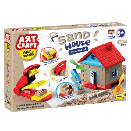 KINETIC SAND HOUSE