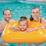 INFLATABLE BABY SWIM SEAT 76*76