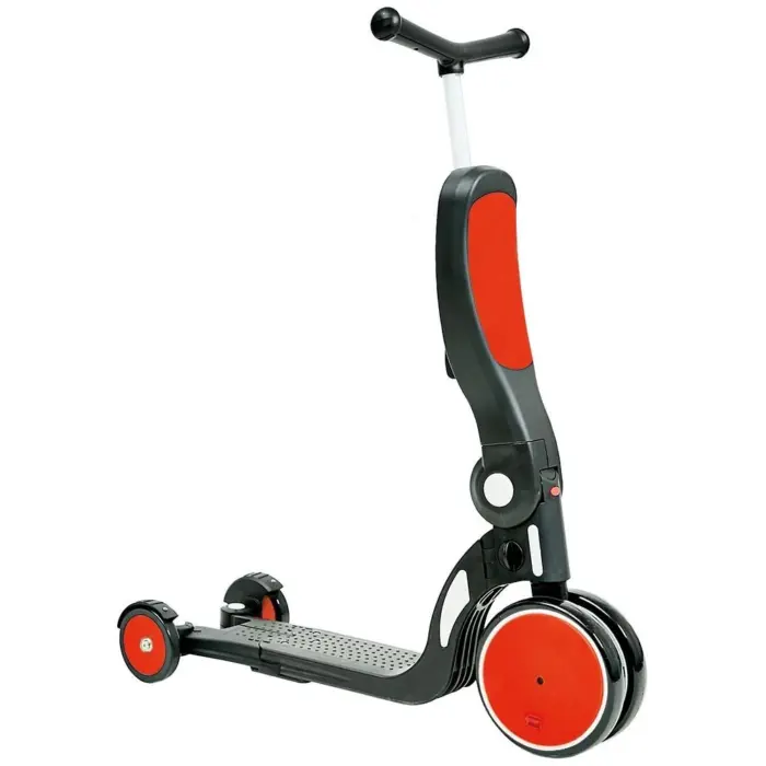 Chipolino Тротинет-трицикл All Ride 4 во 1 со седиште и педали, црвен Chipolino Тротинет-трицикл All Ride 4 во 1 со седиште и педали, црвен