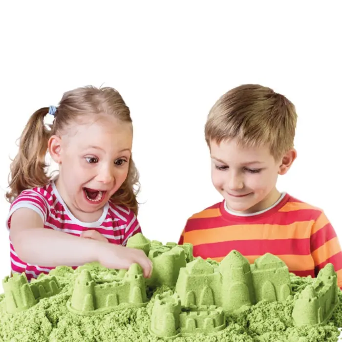 Art Craft Кинетички песок Art Sand 500 g, зелен – слика 4