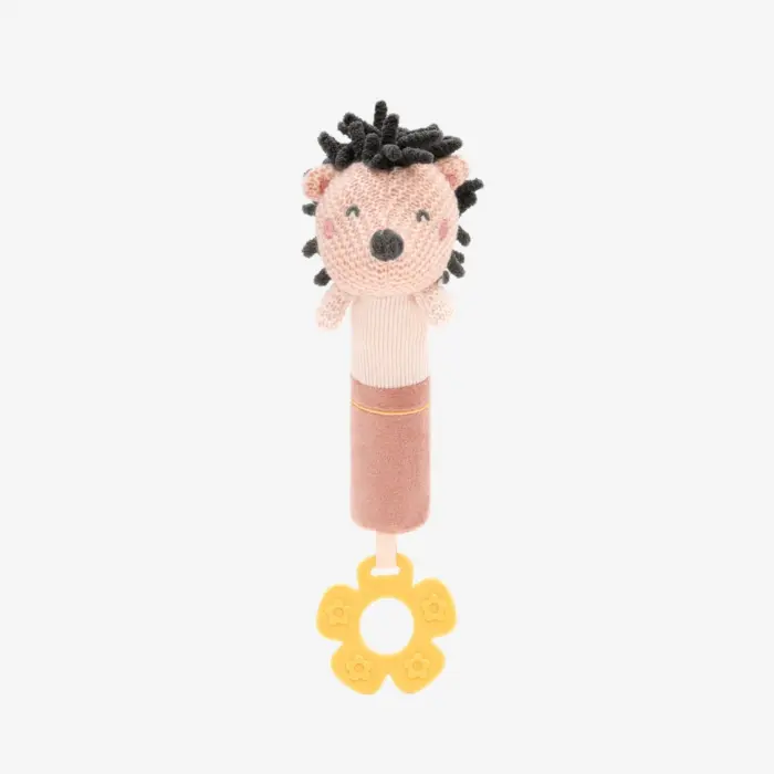 Kikka Boo Soft toy with squeaker and teether Hedge-hugs, 30.5 cm