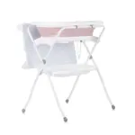Baby bath, Mat and Stand Fiore- Pink