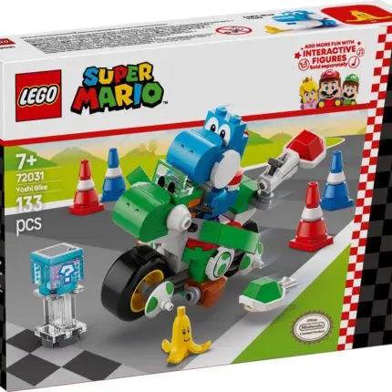 LEGO Super Mario: Yoshi’s Mario Kart motorbike – Building set 72031
