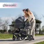 Karrocë për bebe Harmony- Flamingo