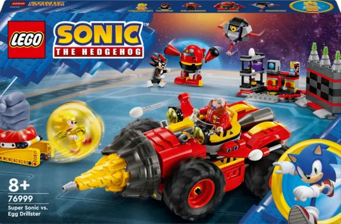 LEGO® Sonic the Hedgehog – Super Sonic vs. Dr. Eggman’s Drill (76999)