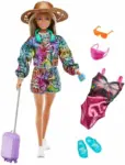 Barbie Travel Playset – përgatitu për aventurë me kukull, skuter dhe një këlysh të ëmbël!
