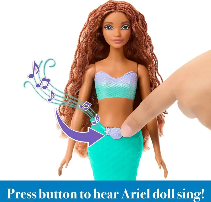 Disney The Little Mermaid пејачка кукла Ariel