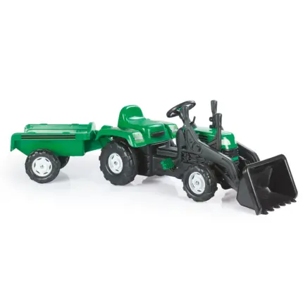 RANCHER TRACTOR/EXCAVATOR + TRAILER BASKET