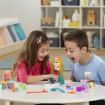 Play‑Doh Crazy Cuts Stylist Hair Salon – hairdressing set with 8 pieces