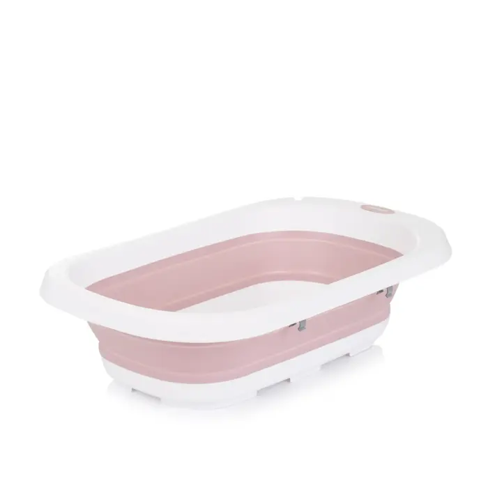 Baby bath, Mat and Stand Fiore- Pink