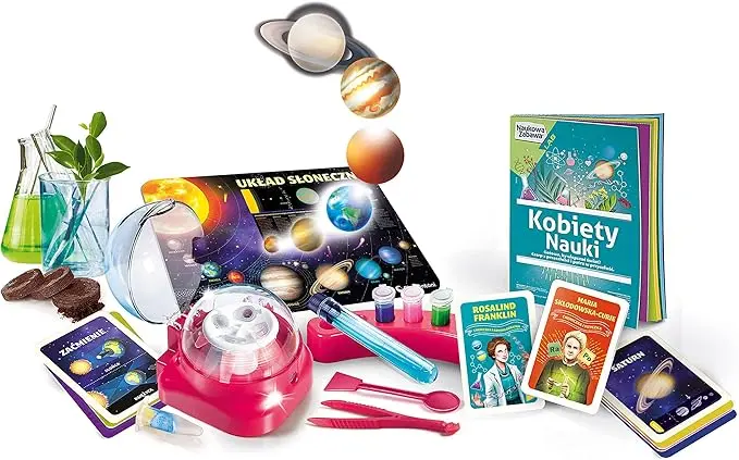 Clementoni – Set mësimor Scientific Fun Lab “Gratë në shkencë”