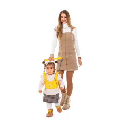 Walking harness Pim Pam- Graphite linen