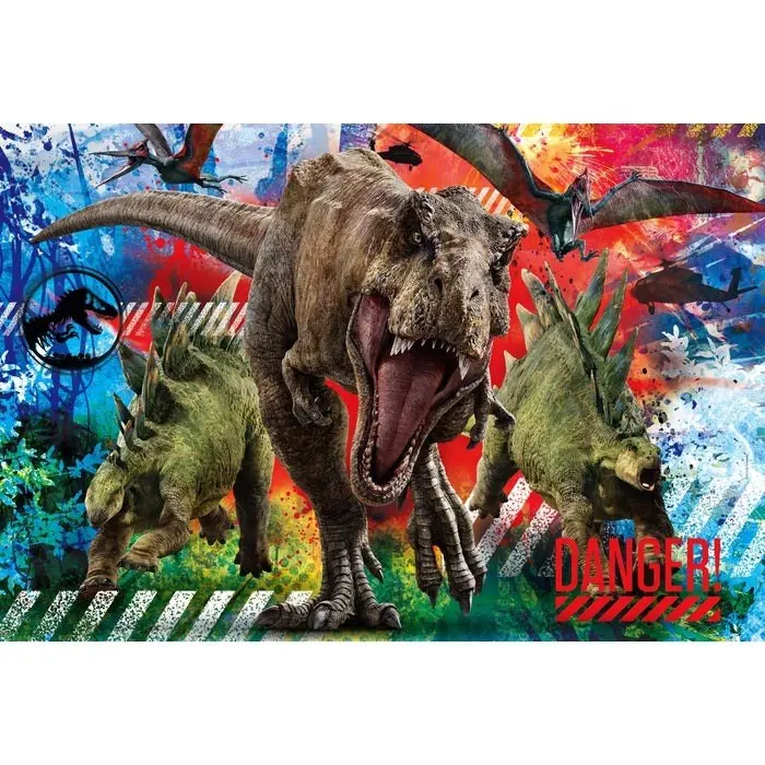 Clementoni Supercolor Jurassic World Maxi puzzle, 60 pieces
