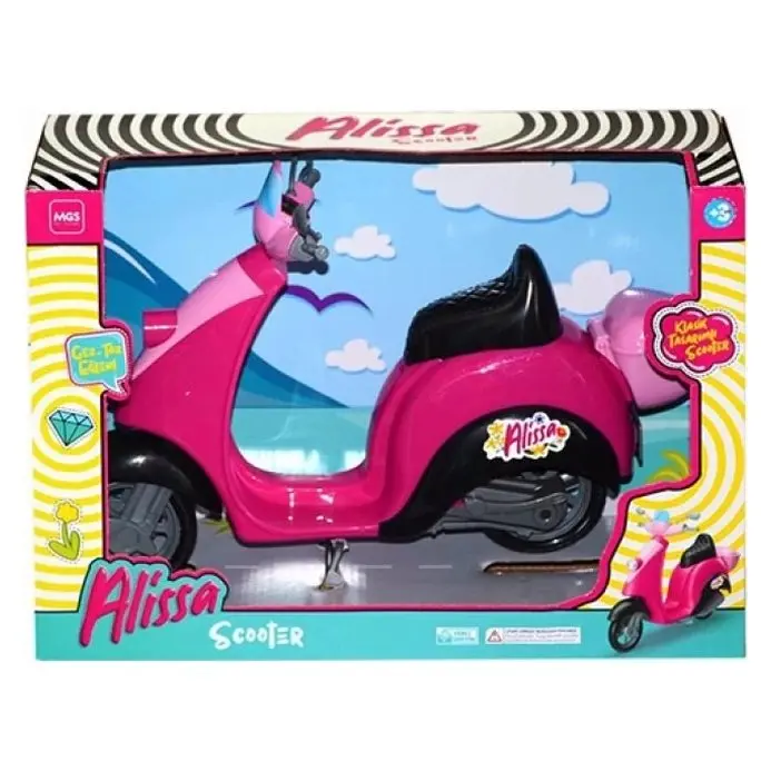 MGS Alissa doll scooter, pink, 3919