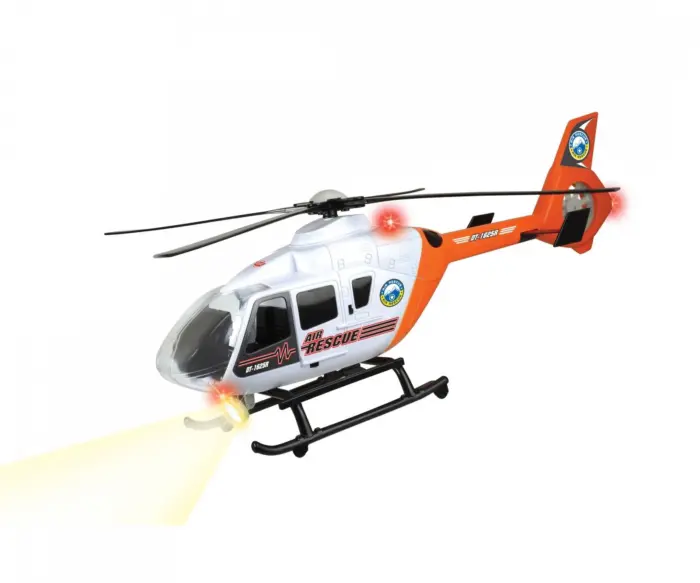 Dickie Toys Хеликоптер за спасување 64 cm со витло, светло и звук – слика 3