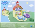 Peppa Pig – Peppa’s Carry‑Along House Playset, shtëpi portative me 2 figura dhe 7 aksesorë