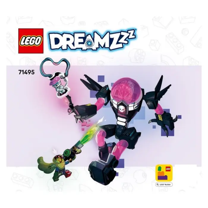 LEGO Robot Mateo vs Cyber Brain 71495