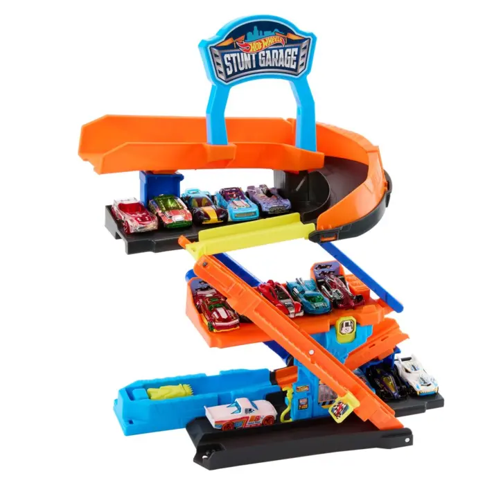 Hot Wheels City Garazh akrobacish