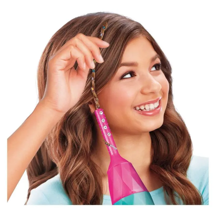 Cra-Z-Art Сет за украсување коса Shimmer 'n Sparkle Gem Air Styler – слика 5