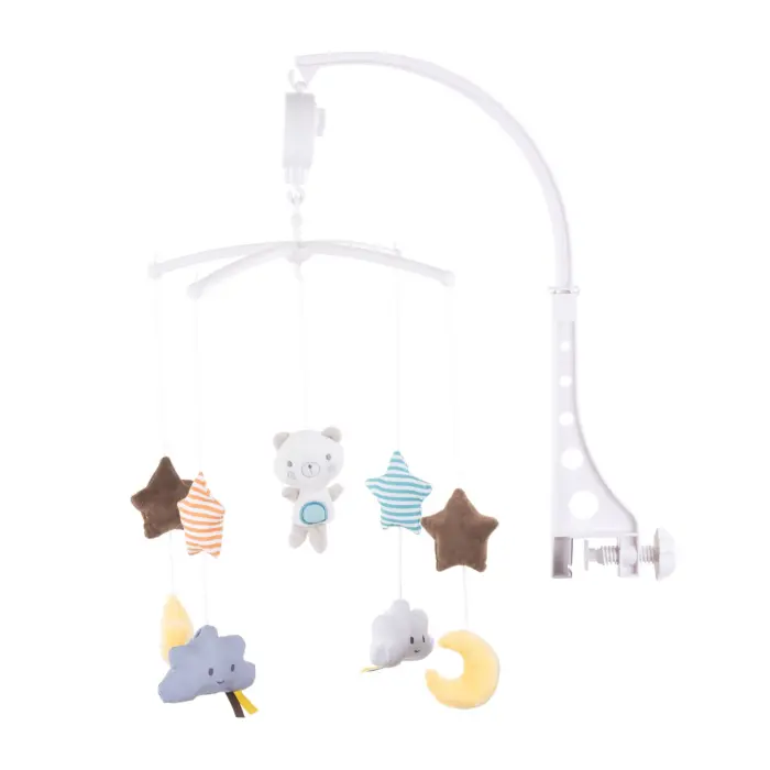 BEARS AND STARS MUSICAL MOBILE