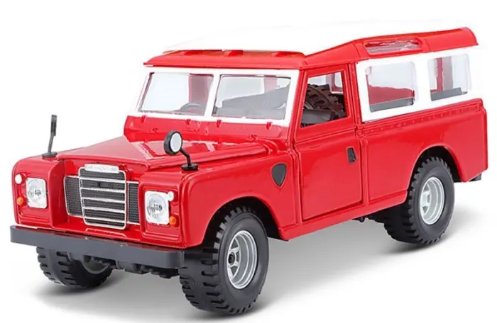 Bburago Land Rover Series II метален модел 1:24 – слика 2