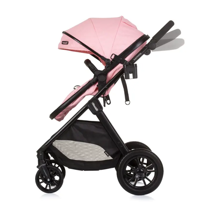 Karrocë për bebe Harmony- Flamingo