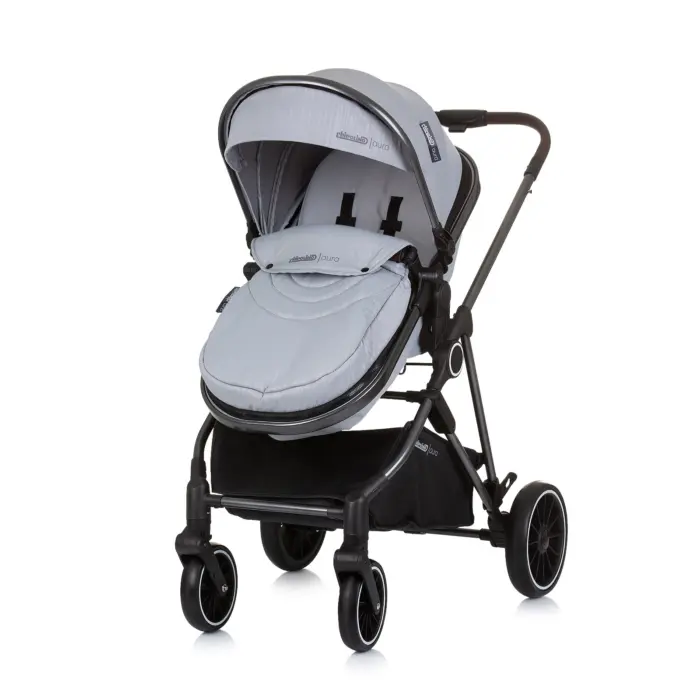 Karrocë për bebe AURA- Ash/Grey