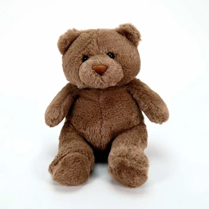 Amek Classic brown plush teddy bear, 25 cm