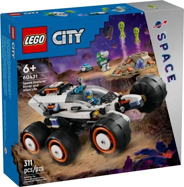 LEGO® City Вселенски истражувачки ровер и вонземски живот (60431)