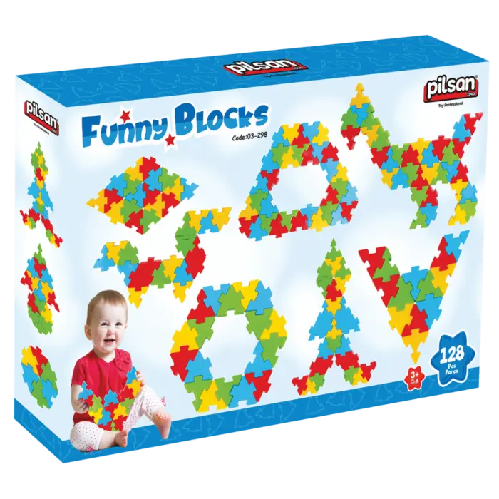 Pilsan 128 pcs Block Set