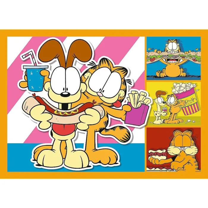 Trefl Garfield loves lasagne 4-in-1 puzzle, 35, 48, 54 and 70 pieces – image 5