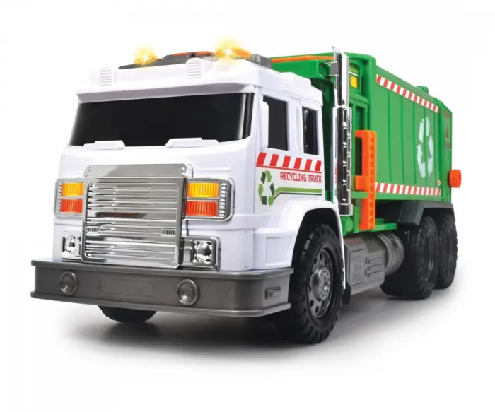 Dickie Toys Recycling Truck garbage truck 56 cm, light and sound