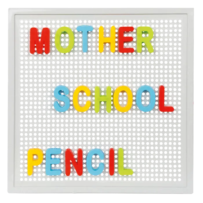 Block Set with Numbers/Letters