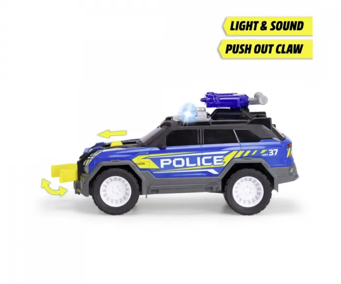 Dickie Toys Automjet policie SUV 30 cm me lëshues disqesh, dritë dhe zë – foto 3