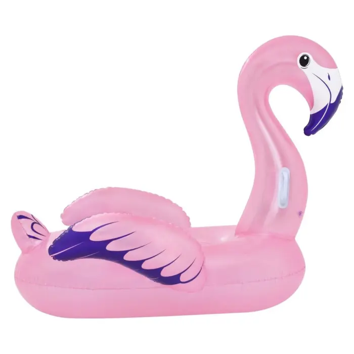 Bestway Luxury Flamingo ride-on inflatable, 153 x 143 cm
