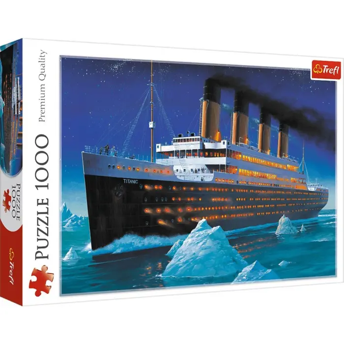 Trefl Puzzle Titanik, 1000 pjesë, 68 x 48 cm Trefl Puzzle Titanik, 1000 pjesë, 68 x 48 cm