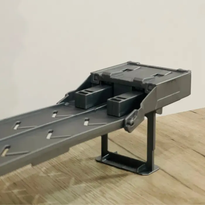 Стаза Ајкула – камион-транспортер со рампа и автомобилче, 95 cm – слика 6
