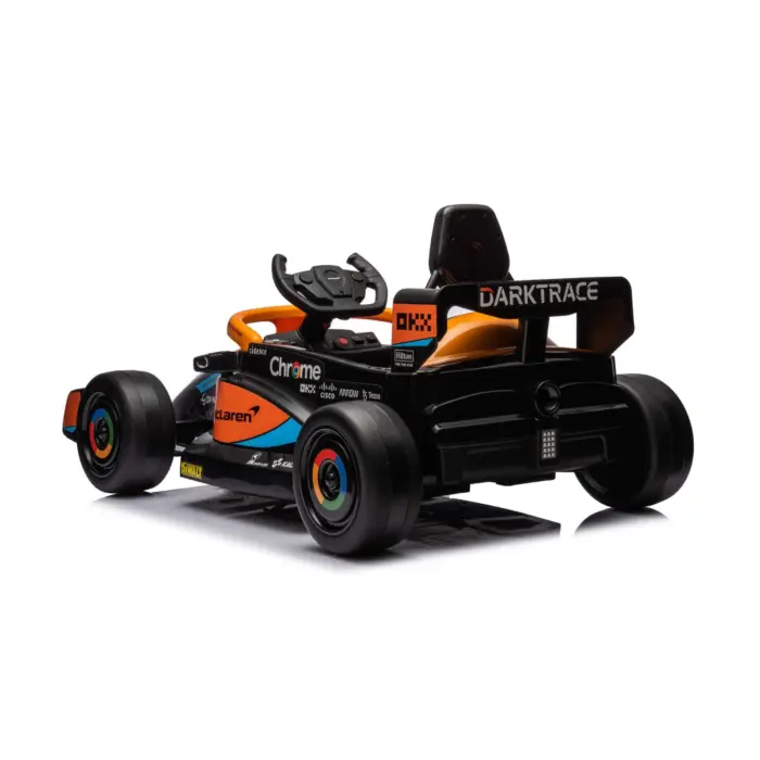 Акумулаторска количка McLaren Formula 1 портокалова - Chipolino