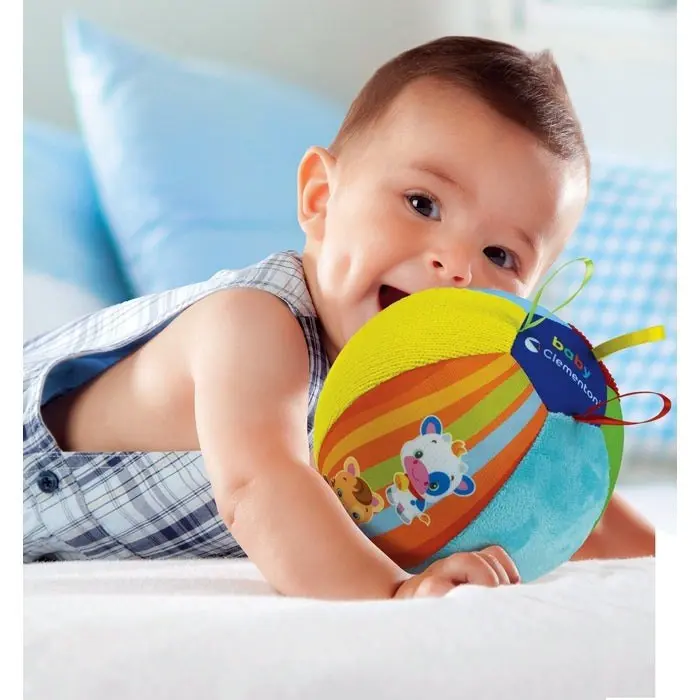 Clementoni Baby Animal Friends soft musical ball with animal sounds – image 4