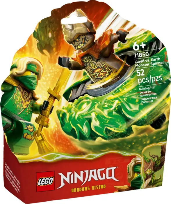 LEGO® NINJAGO® Спинер: Лојд наспроти Земјиното чудовиште (71850)