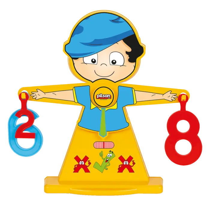 Educational Scale with numbers