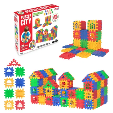 SET PUZZLE KALA/SHTËPI 128 PJESË