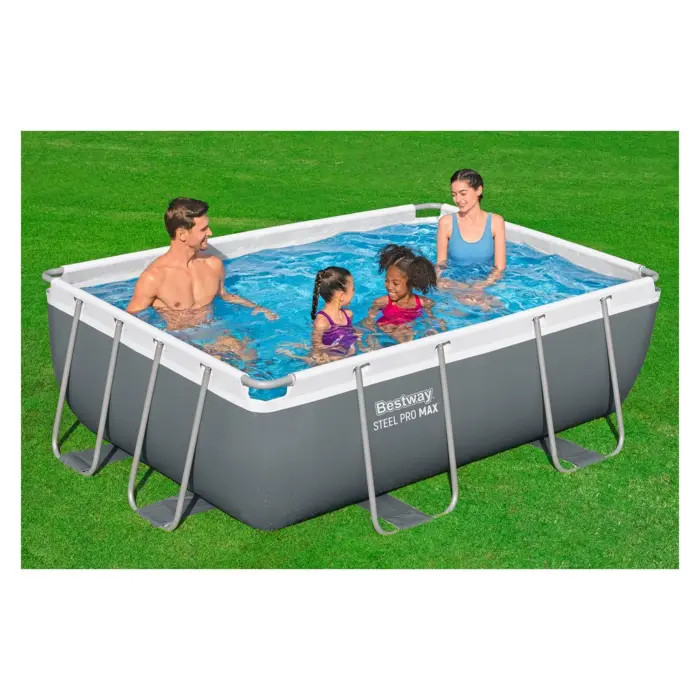 Bestway metal frame pool, 282 x 196 x 84 cm