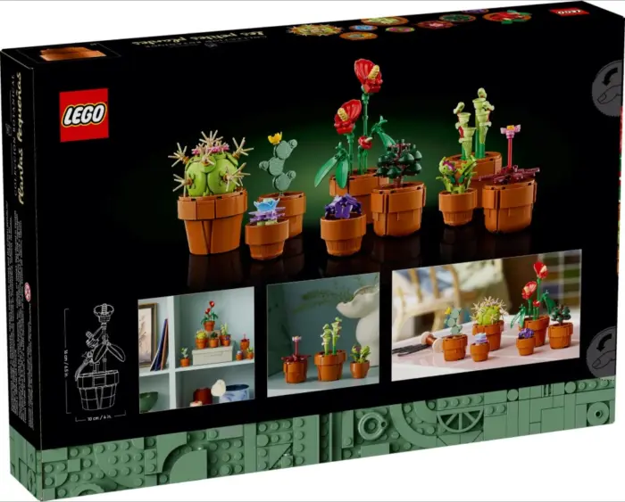LEGO® Ботаничка колекција – Мини растенија (10329)