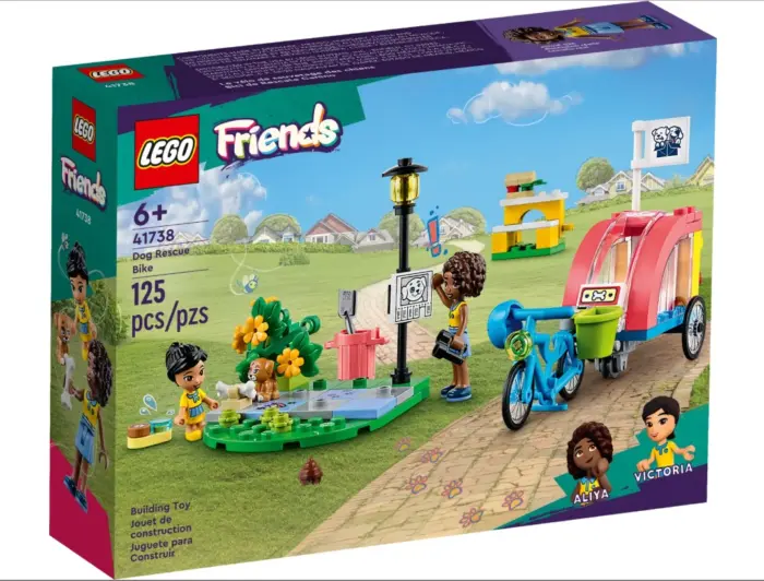 LEGO® Friends – Motor për shpëtimin e qenve (41738)