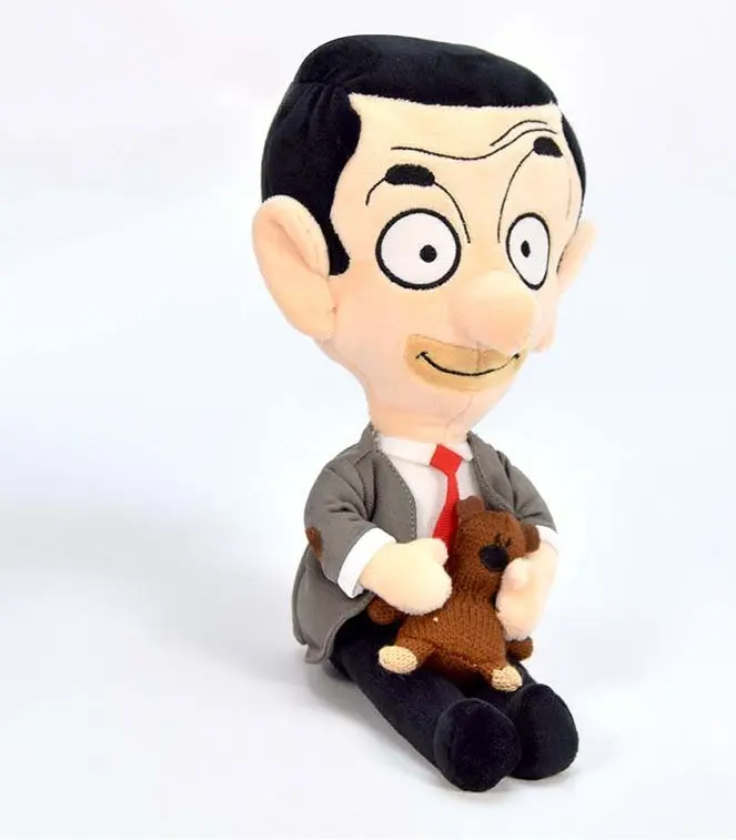 Mr Bean Мека играчка Мистер Бин со мечето Теди, 31 cm
