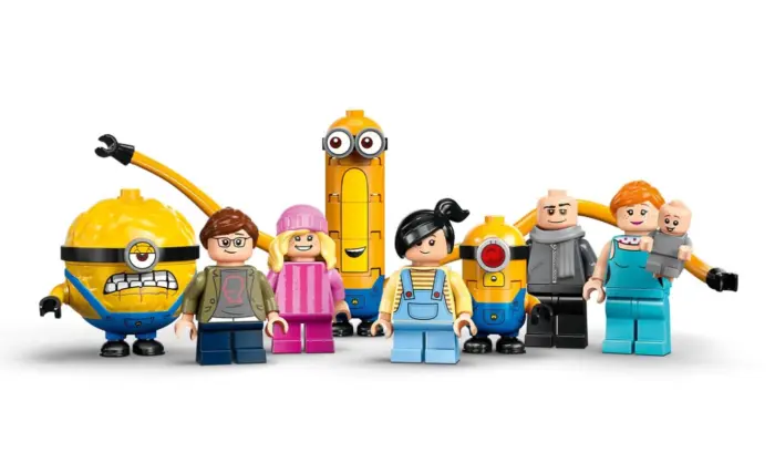LEGO® Despicable Me 4 – Minionët dhe vila familjare e Gru (75583)