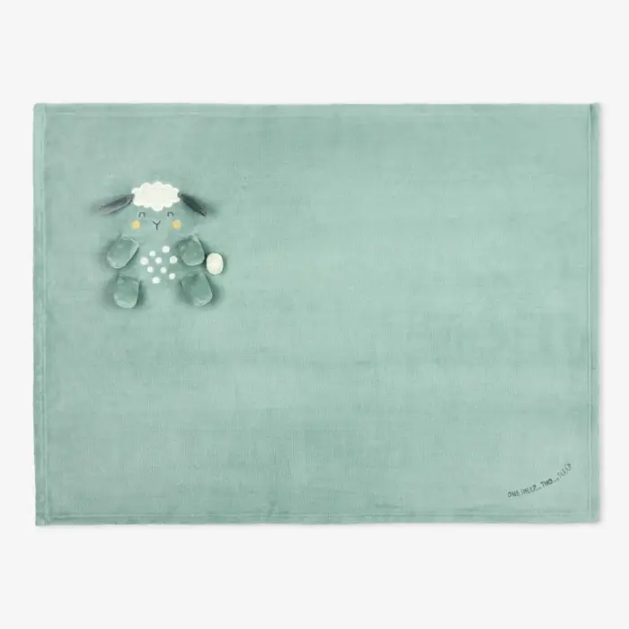 Kikka Boo Batanije me lodër 3D Sleepy Sheep në kuti dhuratë, 75 x 100 cm