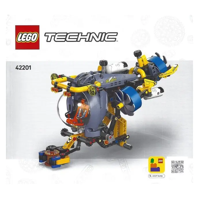 LEGO Nëndetëse eksploruese e detit të thellë 42201