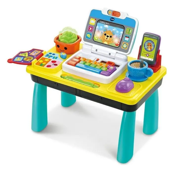 VTech Интерактивна работна масичка Big Business Baby Desk, 5 зони за игра